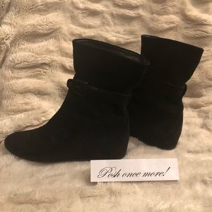 SW Black Suede Boots